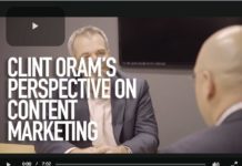Clint Oram, CMO, SugarCRM shares his perspective on content marketing