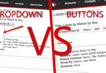 Legacy Modules – Dropdown VS Buttons