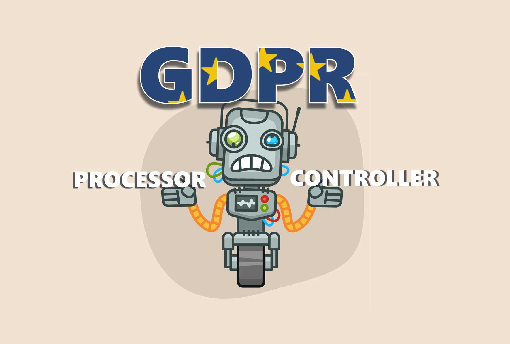 What is the difference between aa data processor and data controller - GDPR