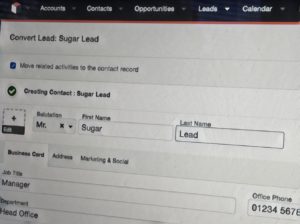 How to convert a Lead SugarCRM