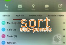 SugarCRM Mobile: How To Sort Related Subpanels How to sort subpanels on SugarCRM Mobile