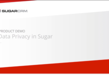 Data Privacy and GDPR in Sugar 8