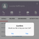 Log Call Mobile App SugarCRM