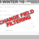 Change field filtering Sugar 8.3