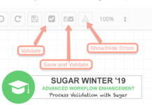Process Validation with SugarCRM
