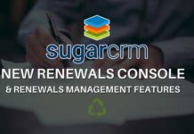SugarCRM’s New Renewals Console & Renewals Management Features sugarcrm renewals console