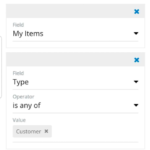 SugarCRM Mobile List View Filter2