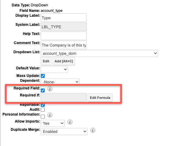 SugarCRM Purchased Line Item Add-On
