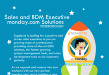 Sales and BDM Executive – monday.com Solutions – Peterborough