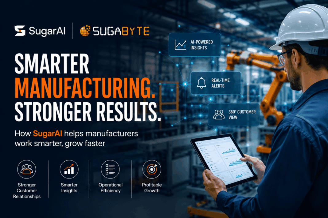 Manufacturing Moves Faster With SugarAI
